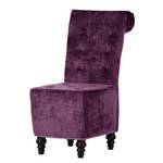 Fauteuil Comodo I Microfibre - Gris - Mauve