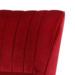 Fauteuil Melina Microfibre - Bleu - Rouge