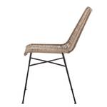 Chaises Verdille (lot de 2) Jute - Bleu foncé - Beige