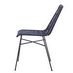 Eetkamerstoelen Summer Romance jute - Donkerblauw