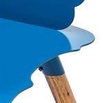 Eetkamerstoelen Adelheid (2-delige set) ijzer - Blauw