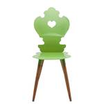 Chaises Adelheid (lot de 2) Fer - Bleu - Vert