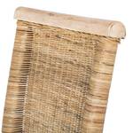 Sedia da pranzo Bali I (set di 2) Rattan - Sabbia / Acacia naturale - Sabbia