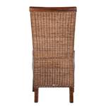 Eetkamerstoelen Bali II (2-delige set) natuurlijk rotan/massief acaciahout