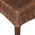 Sedia Bali II (set da 2) rattan naturale / legno massello di acacia