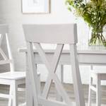 Chaise Bergen (lot de 2) Pin massif blanc - Pin blanc