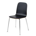 Eetkamerstoelen Borelas (2-delige set) Zwart