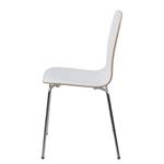 Chaises Borelas (lot de 2) Blanc - Blanc