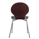 Chaises Bristol I (lot de 2) Marron