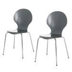 Chaises Bristol I (lot de 2) Gris