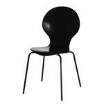 Chaises Bristol II (lot de 2) Noir - Noir