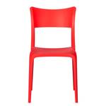 Eetkamerstoelen DenA (2-delige set) Rood