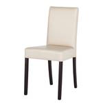 Eetkamerstoelen Flen (set van 2) Beige - Donker beukenhout