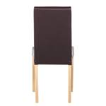 Chaises Flen (lot de 2) Marron / Hêtre - Marron - Hêtre clair