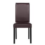 Chaises Flen (lot de 2) Marron / Hêtre - Marron foncé - Hêtre foncé