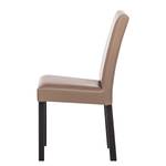 Chaises Flen (lot de 2) Marron / Hêtre - Cappuccino - Hêtre foncé