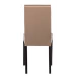 Chaises Flen (lot de 2) Marron / Hêtre - Cappuccino - Hêtre foncé