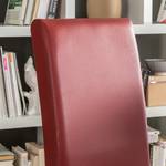 Chaises Flen (lot de 2) Marron / Hêtre - Rouge foncé - Hêtre foncé