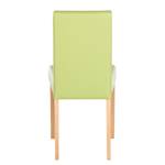 Chaises Flen (lot de 2) Marron / Hêtre - Vert pâle - Hêtre clair