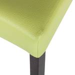 Chaises Flen (lot de 2) Marron / Hêtre - Vert pâle - Hêtre foncé