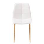 Chaises rembourrées Lykkla (lot de 2) Imitation cuir - Blanc