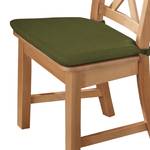 Chaise de salle à  manger Pisco Hêtre massif - Vert