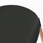 Chaise Sebulon (lot 4) Hêtre partiellement massif - Blanc / Hêtre - Noir / Hêtre