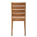 Chaises TanamiWOOD I (lot de 2) Bois massif - Chêne sauvage