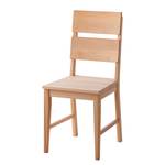 Chaises TelferWOOD I (lot de 2) Bois massif - Hêtre