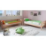 Etagenbett Beni L (mit Rutsche) Buche massiv/Textil - Natur/Pirat