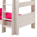 Letto a castello Bobby Legno massello di pino Bianco Steens for Kids