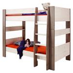 Letto a castello Steens For Kids Legno massello di pino bianco wash/Pietra