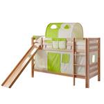 Stapelbed Lupo beige/groen - beukenhout - Beuk