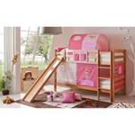 Etagenbett Lupo Zauberfee - Pink / Rosa - Buche