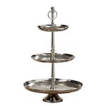 Etagere Ties Aluminium - Silber