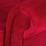 Sofa Dijon (2-Sitzer) Samt Samtstof - Rot