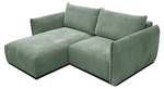 3-Sitzer Ecksofa Tauer Mint - Ecke davorstehend links