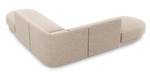 Ecksofa MILEY 5 Sitzplätze Beige