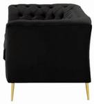 2,5-Sitzer-Sofa Chesterfield Modern Schwarz