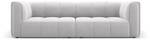 modulares Sofa SERENA 3 Sitzplätze Silber