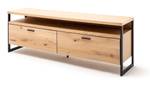 Wohnwand Silvio 22 (3-teilig) Braun - Holzart/Dekor - Holz teilmassiv - 299 x 186 x 46 cm