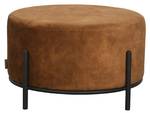 Pouf Troy Gelb - Textil - 57 x 34 x 57 cm