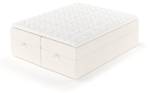 Boxspringbett Freja Creme - 140 x 62 x 201 cm - H3