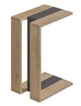 Beistelltisch MUJU C MODELL-Eiche Braun - Holzwerkstoff - 30 x 57 x 40 cm