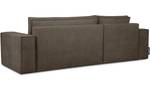 NAPI II Universal - Ecksofa Dunkelbraun - Breite: 262 cm