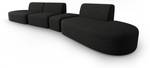 modulares Sofa SHANE 6 Sitzplätze Schwarz