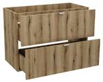 Schrank unter waschbecken NOVA CUW80 2D Beige