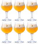 Bierglas 406255 6er Set Naturfaser - 2 x 2 x 1 cm