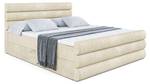 Boxspringbett CELESTIA-Z Ecru - Breite: 200 cm - H4