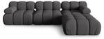 modulares Sofa BELLIS 4 Sitzplätze Schiefergrau